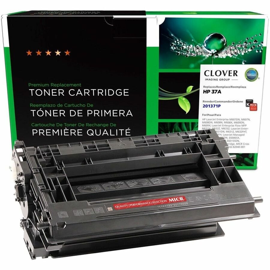 Clover Imaging Remanufactured MICR Toner Cartridge for HP CF237A, TROY 02-82040-001