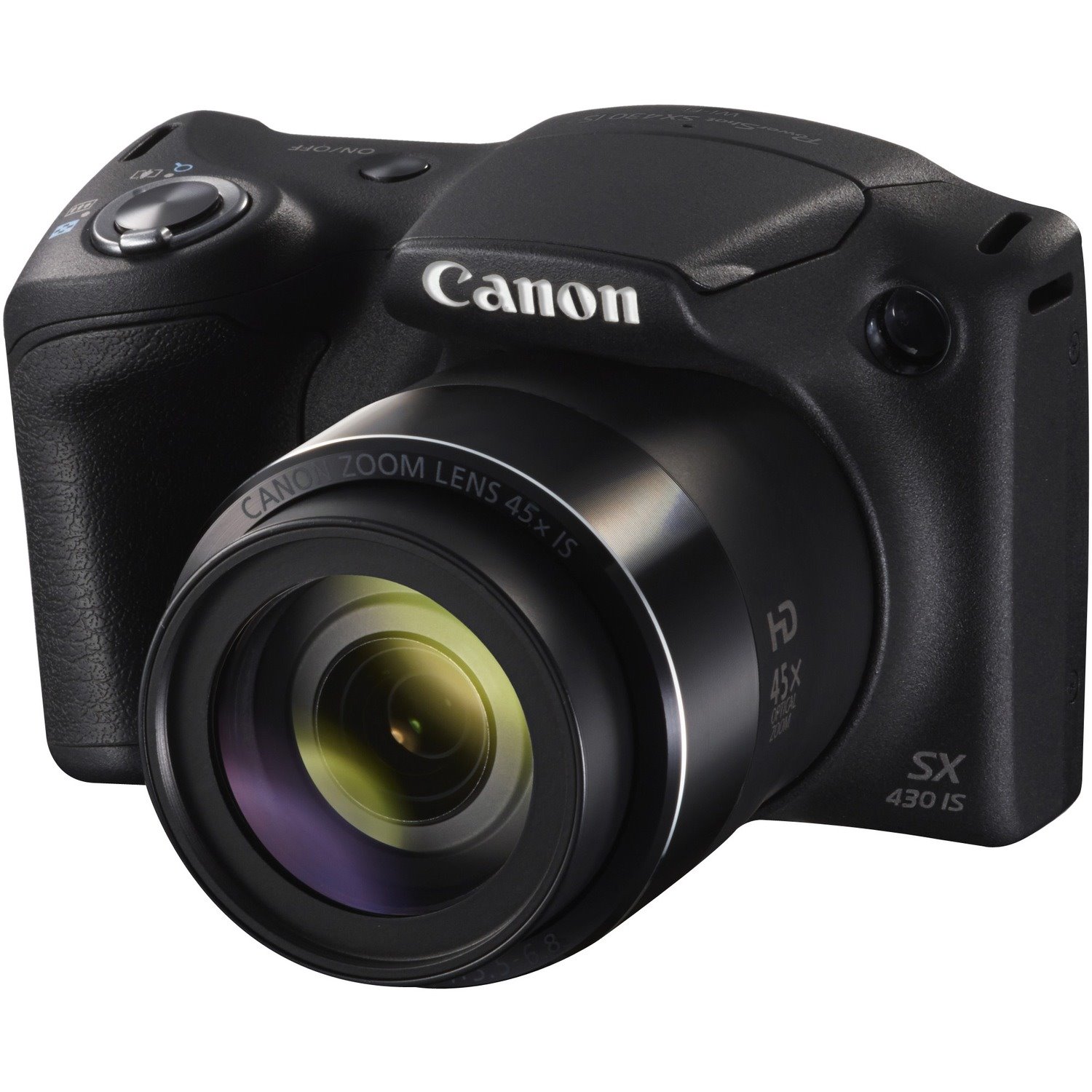 Canon PowerShot SX430 IS 20.5 Megapixel Compact Camera - Black