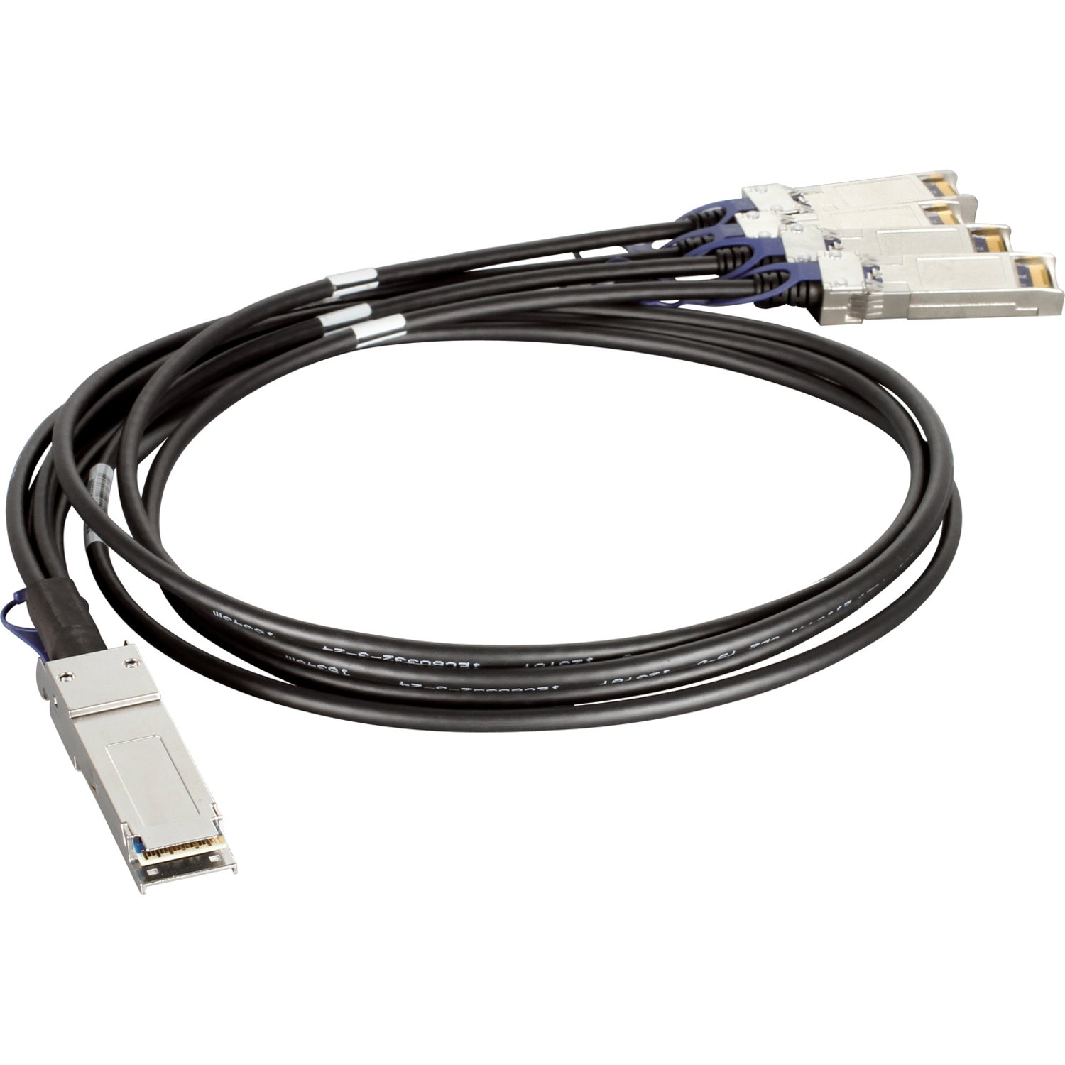 D-Link DEM-CB100QXS-4XS 1 m QSFP+/SFP+ Network Cable for Network Device