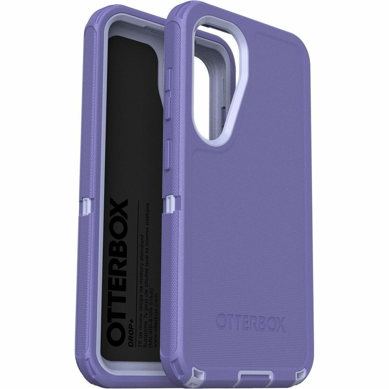 OtterBox Defender Case for Samsung Galaxy S25 Smartphone - Mountain Majesty (Purple)