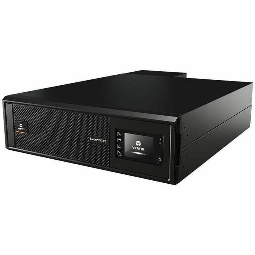 Vertiv Liebert ITA2 20kVA/kW 400/230VAC 3-Phase 4 Wire Online UPS with Unity Card, Compact, Modular Rack/Tower (ITA2-20KRT400C)
