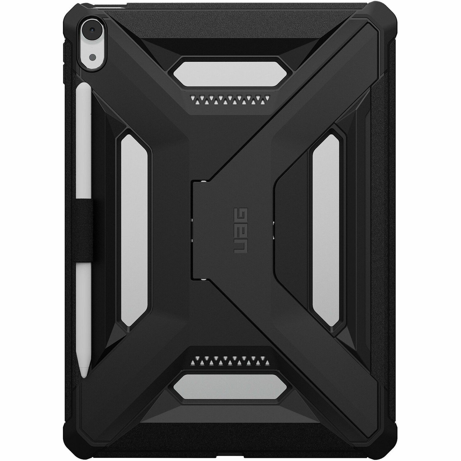 Urban Armor Gear Scout+ Case With Kickstand Black For iPad Air 11 (M4) 2026/11 2025 (7TH Gen)/2024 (6TH Gen)