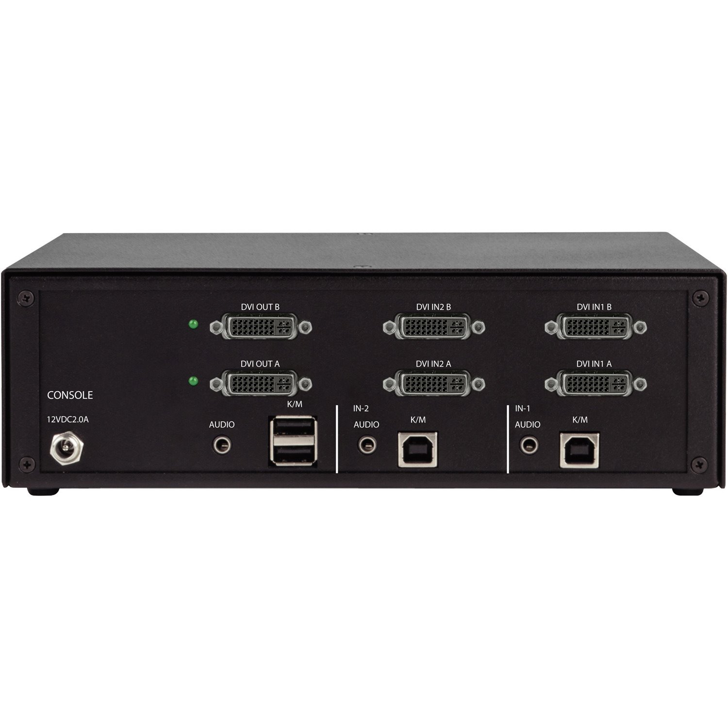 Black Box Secure NIAP 4.0 Certified KVM Switch - DVI-I