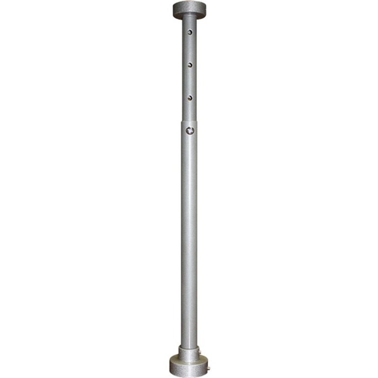 Amer Mounts Adjustible Silver Projector Mount Extension