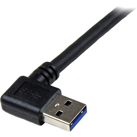 StarTech.com 1m Black SuperSpeed USB 3.0 (5Gbps) Cable - Right Angle A to B - M/M