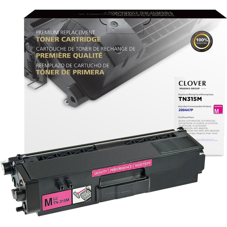 Clover Imaging Remanufactured High Yield Magenta Toner Cartridge for Brother TN315