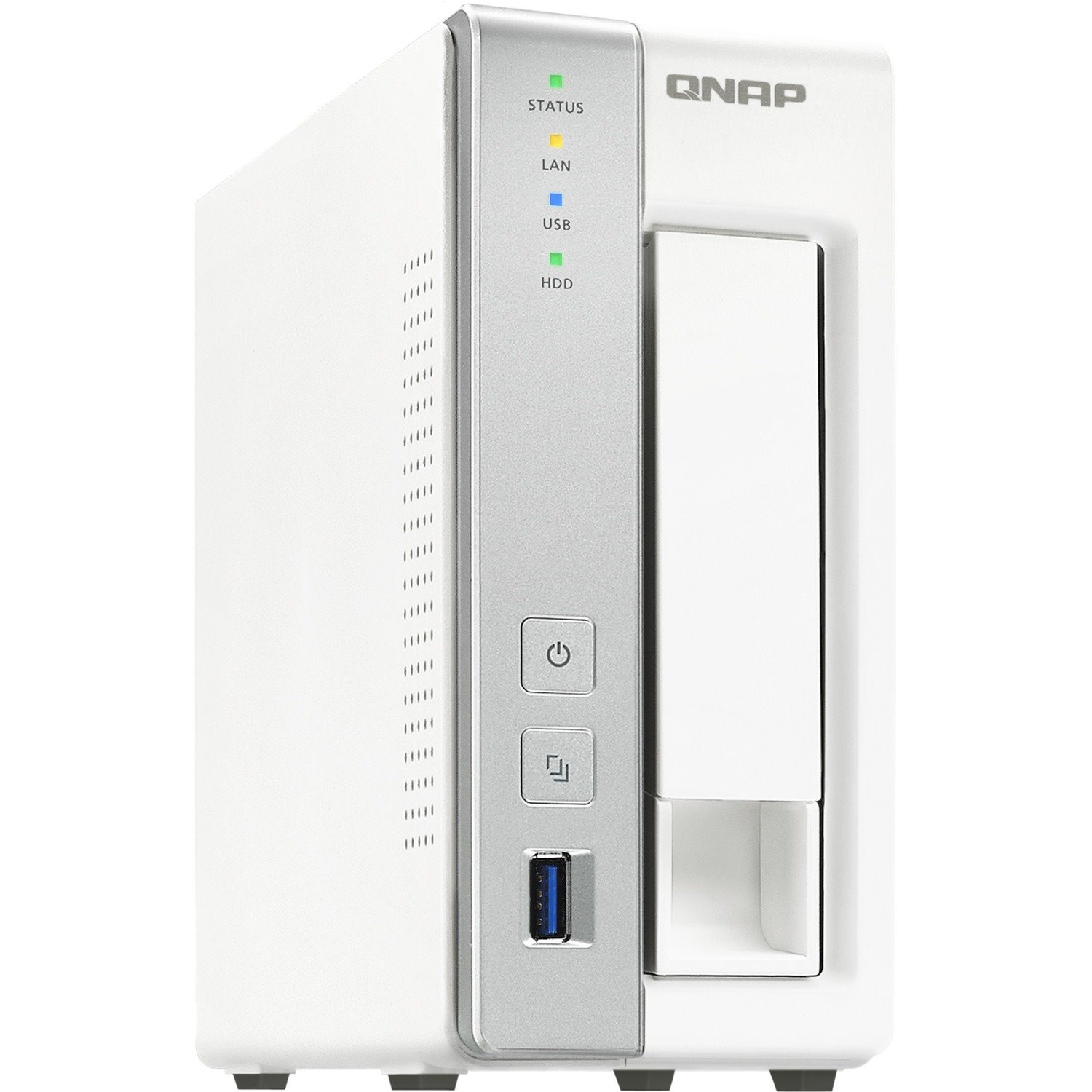 QNAP Turbo NAS TS-131P 1 x Total Bays SAN/NAS Storage System - Annapurna Labs Alpine AL-212 Dual-core (2 Core) 1.70 GHz - 1 GB RAM - DDR3 SDRAM Tower