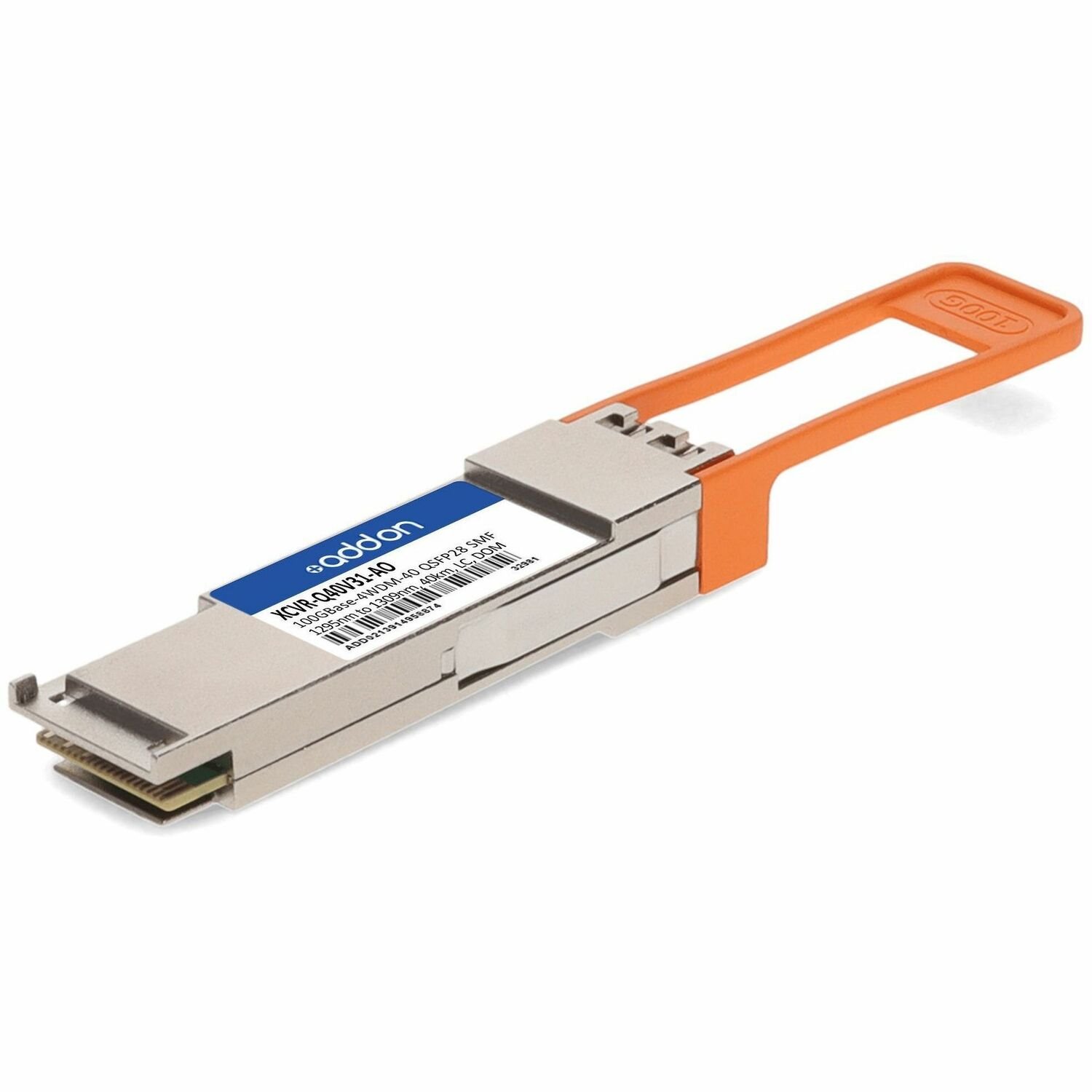 AddOn Ciena&reg; XCVR-Q40V31 Compatible TAA 100GBase-4WDM-40 QSFP28 Transceiver (SMF, 1295nm to 1309nm, 40km, LC, DOM, -40 to 85C)