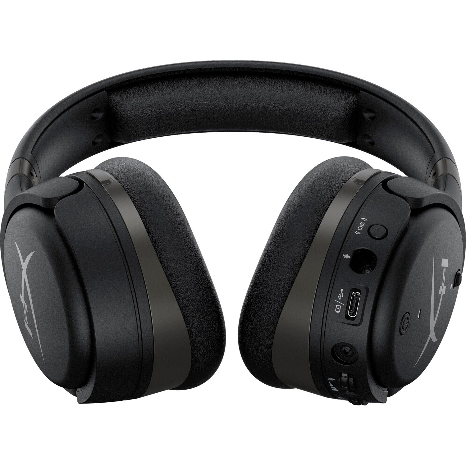 HP Cloud Orbit S Wired/Wireless Over-the-ear Stereo Headset - Black, Gun Metal