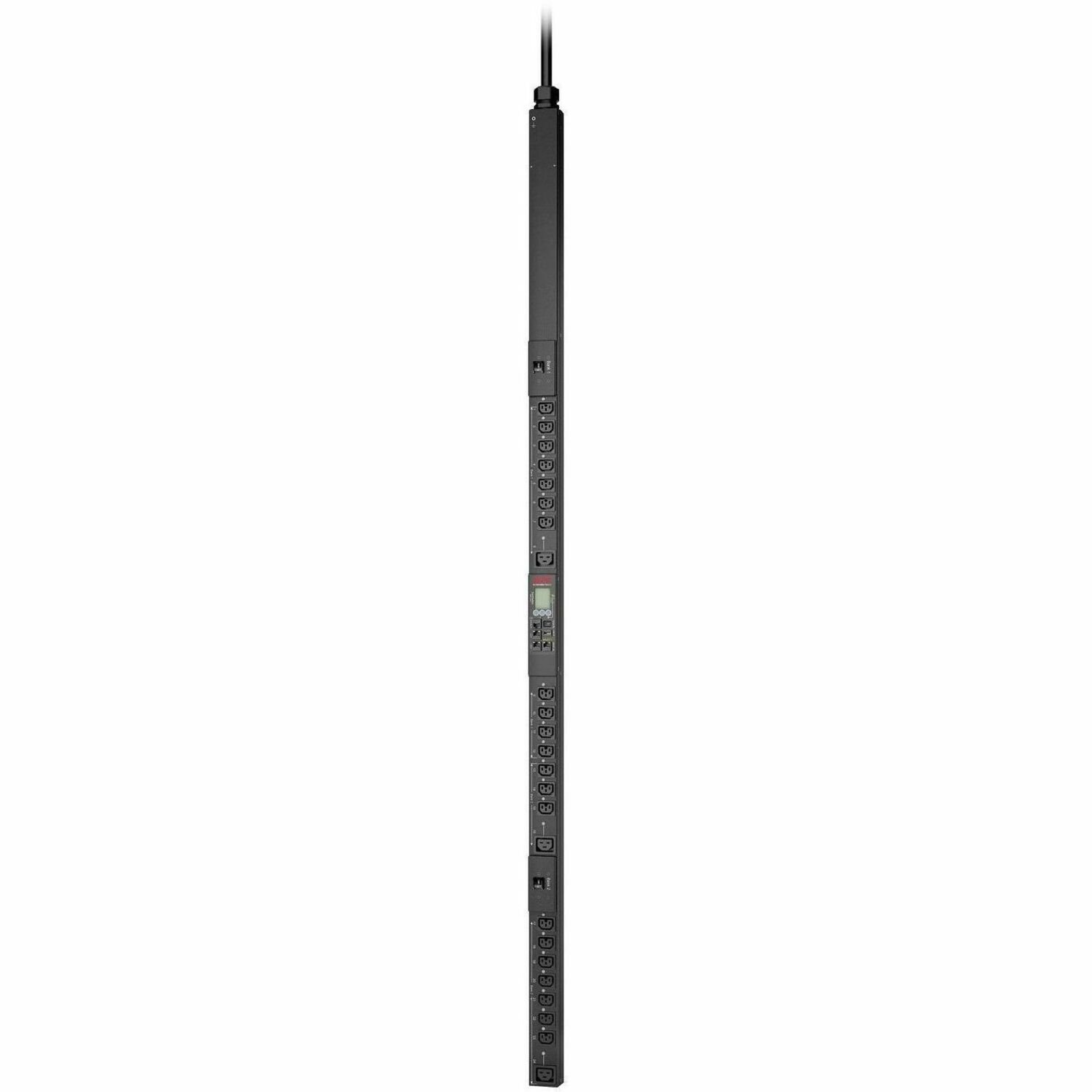 APC NetShelter Rack PDU, Switched, 0U, 5.0kW 200V and 208V 30A, (21) C13/C15 and (3) C19/C21 outlets