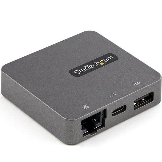 StarTech.com USB-C Multiport Adapter - USB 3.1 Gen 2 Type-C Mini Dock - USB-C to 4K HDMI or 1080p VGA - 10Gbps USB-A & USB-C, Ethernet