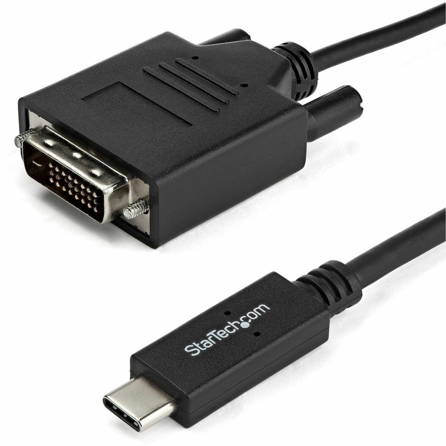 StarTech.com 2m USB-C auf DVI Adapterkabel - 1920x1200 - Schwarz