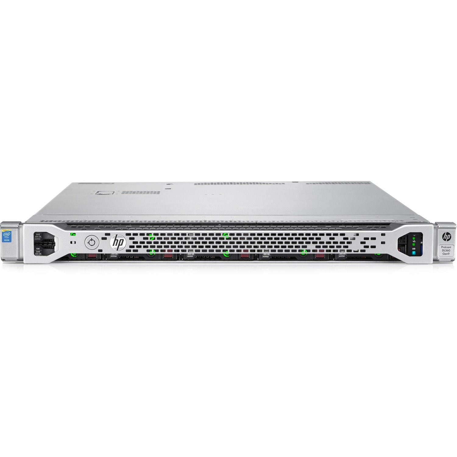 HPE ProLiant DL360 G9 1U Rack Server - 1 Xeon E5-2630 v4 2.20 GHz - 16 GB RAM - 12Gb/s SAS Controller - Refurbished