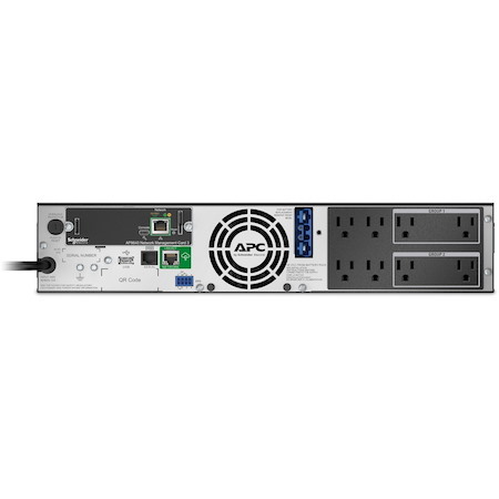 APC Smart-UPS X, Line Interactive, 1000VA, Rack/tower convertible 2U, 120V, 8x 5-15R NEMA, SmartConnect port+NMC, Extended runtime