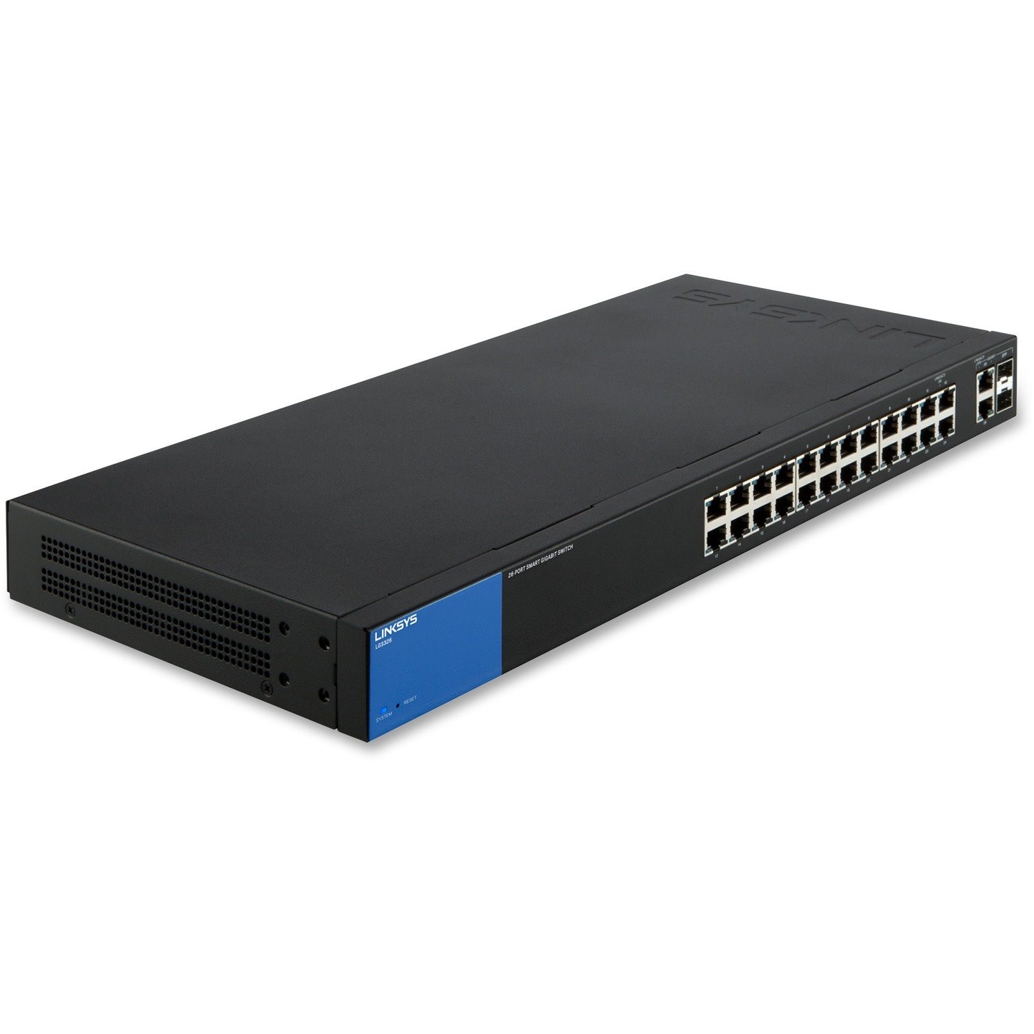 Linksys Business 24-Port Gigabit Smart Managed Switch with 2 Gigabit and 2 SFP Ports