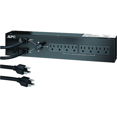 APC SERVICE BYPASS PDU, 120V 15AMP W/ (8) NEMA 5-15R