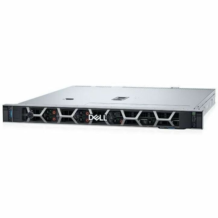 Dell PowerEdge R360 1U Rek Server - 1 x Intel Xeon 3,10 GHz - 32 GB RAM - 960 GB SSD - (2 x 480GB) SSD Configuration - Serieel ATA/600, 12Gb/s SAS, NVMe controller