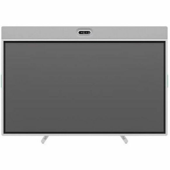 Logitech Rally Board 65: All-in-one device that combines brilliant audio and video with a 65-inch touchscreen display, Off-white