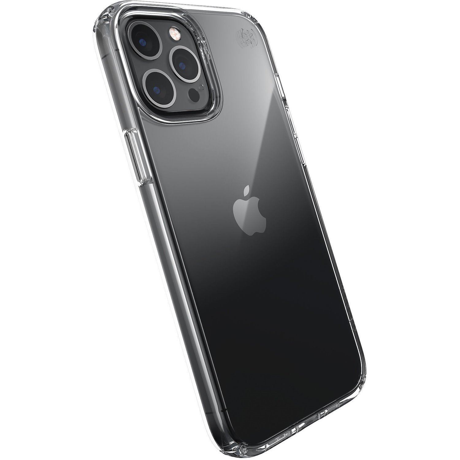 Speck Presidio Perfect-Clear Case for Apple iPhone 12 Pro Max Smartphone - Clear