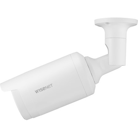 Wisenet ANO-L7082R 4 Megapixel Network Camera - Color - Bullet - White