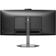 Philips 34E1C5600HE 34" Class Webcam UW-QHD Curved Screen Gaming LCD Monitor - 21:9