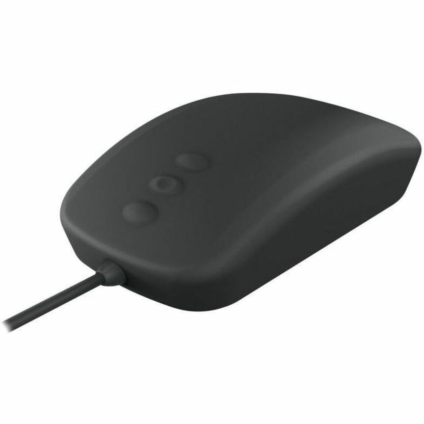 CHERRY AK-PMH3 Mouse - USB - Blue LED - 5 Button(s) - Black