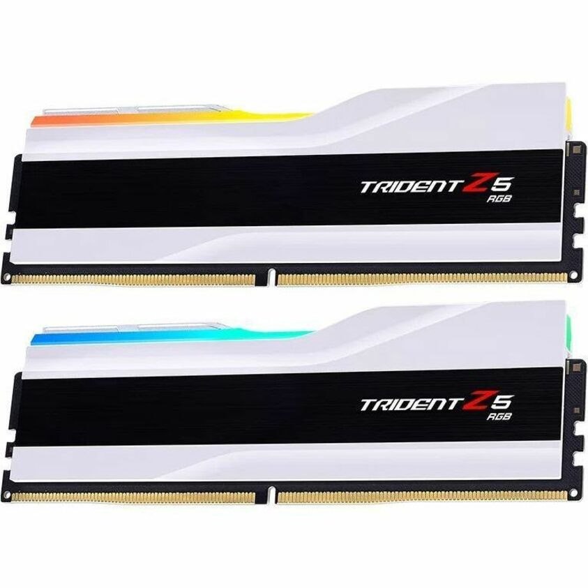 G.SKILL Trident Z5 RGB RAM Module for Motherboard, Desktop PC - 64 GB (2 x 32GB) - DDR5-6000/PC5-48000 DDR5 SDRAM - 6000 MHz - CL30 - 1.40 V