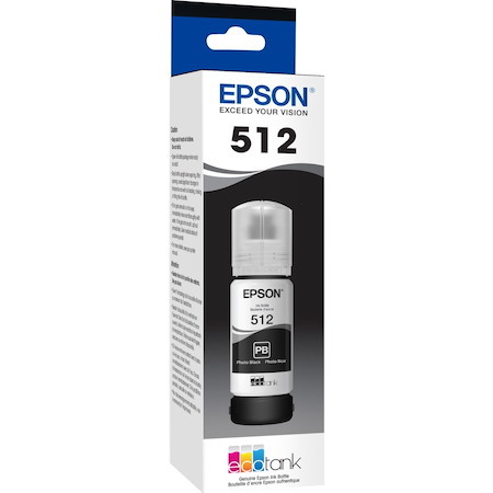 Epson T512, Photo Black Ink Bottle