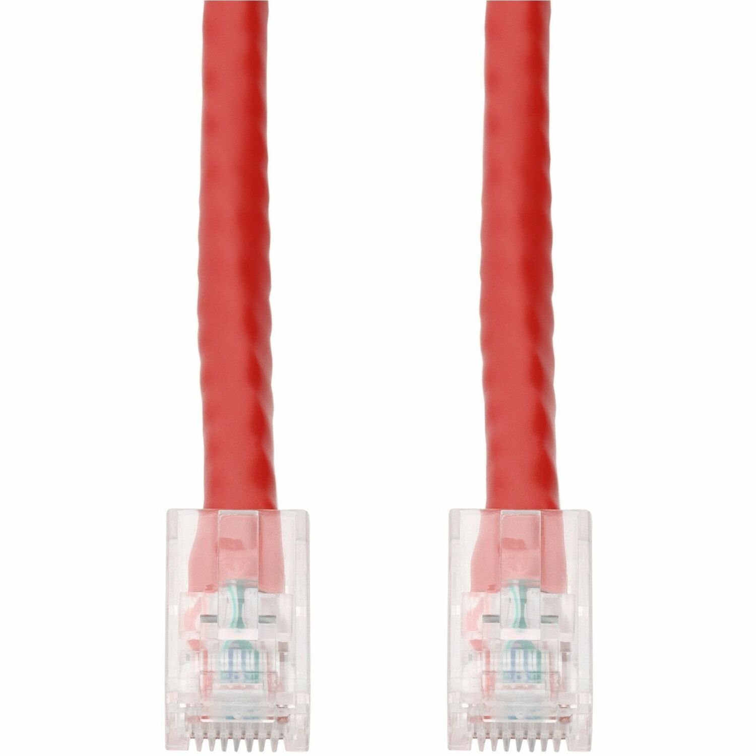 AddOn 10ft Red CAT 6A PVC Ethernet Cable Non-Booted RJ-45 M/M