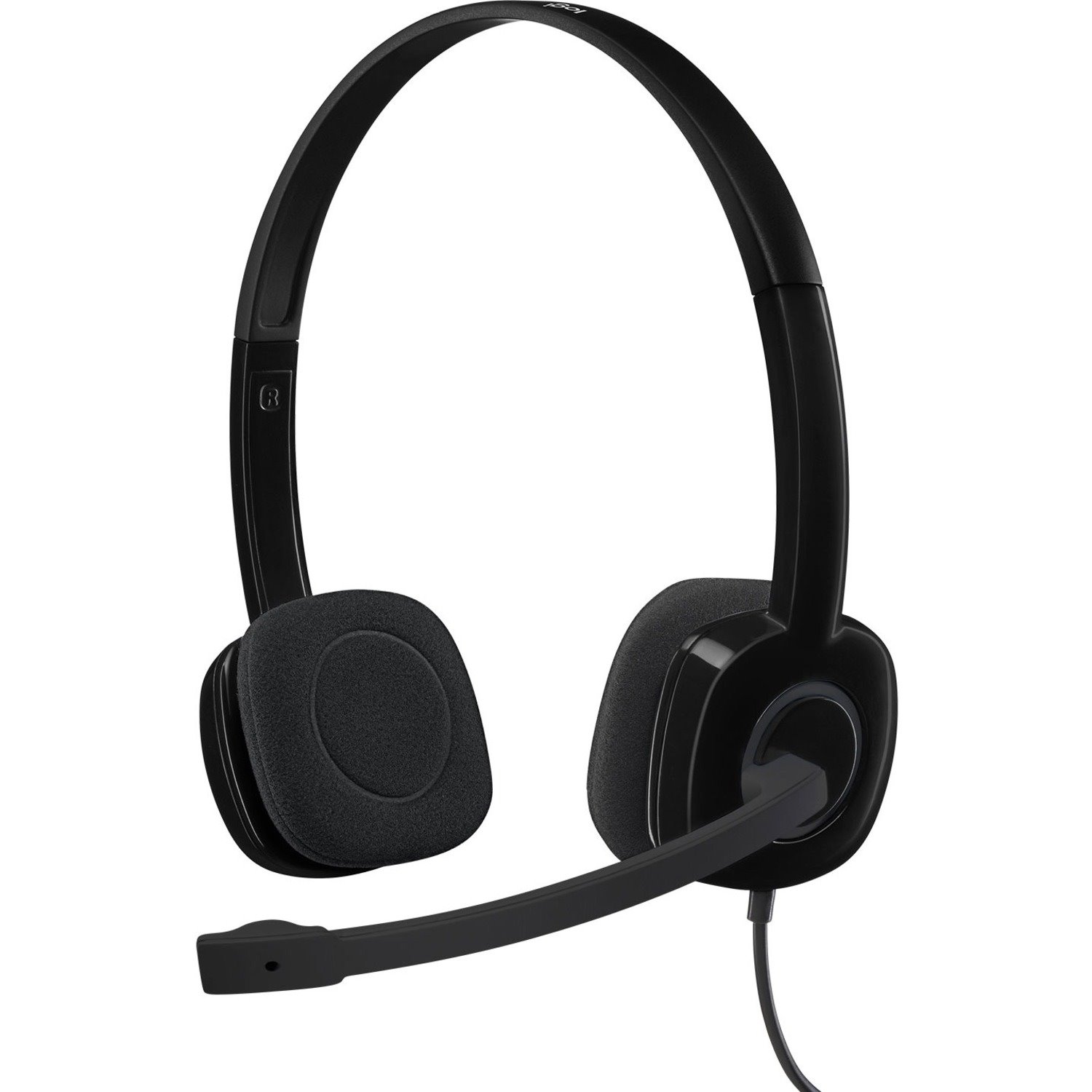 Logitech H151 Wired Over-the-head Stereo Headset - Black
