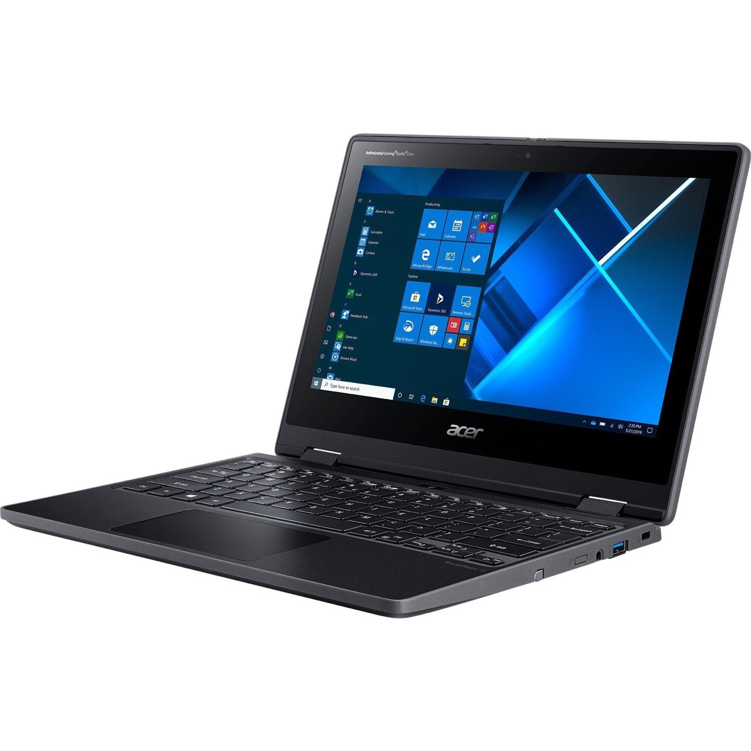 Acer TravelMate Spin B3 B311R-31 TMB311R-31-C8GZ 11.6" Touchscreen Convertible 2 in 1 Notebook - HD - Intel Celeron N4020 - 4 GB - 64 GB Flash Memory - English Keyboard