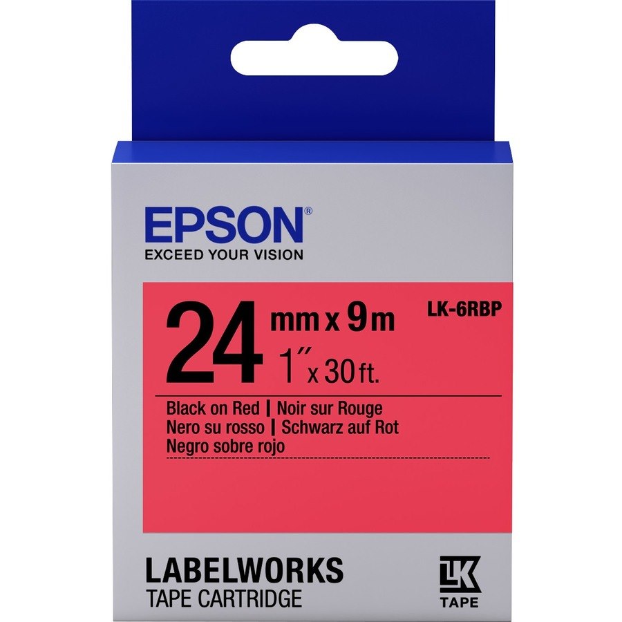 Epson LabelWorks LK-6RBP Label Tape