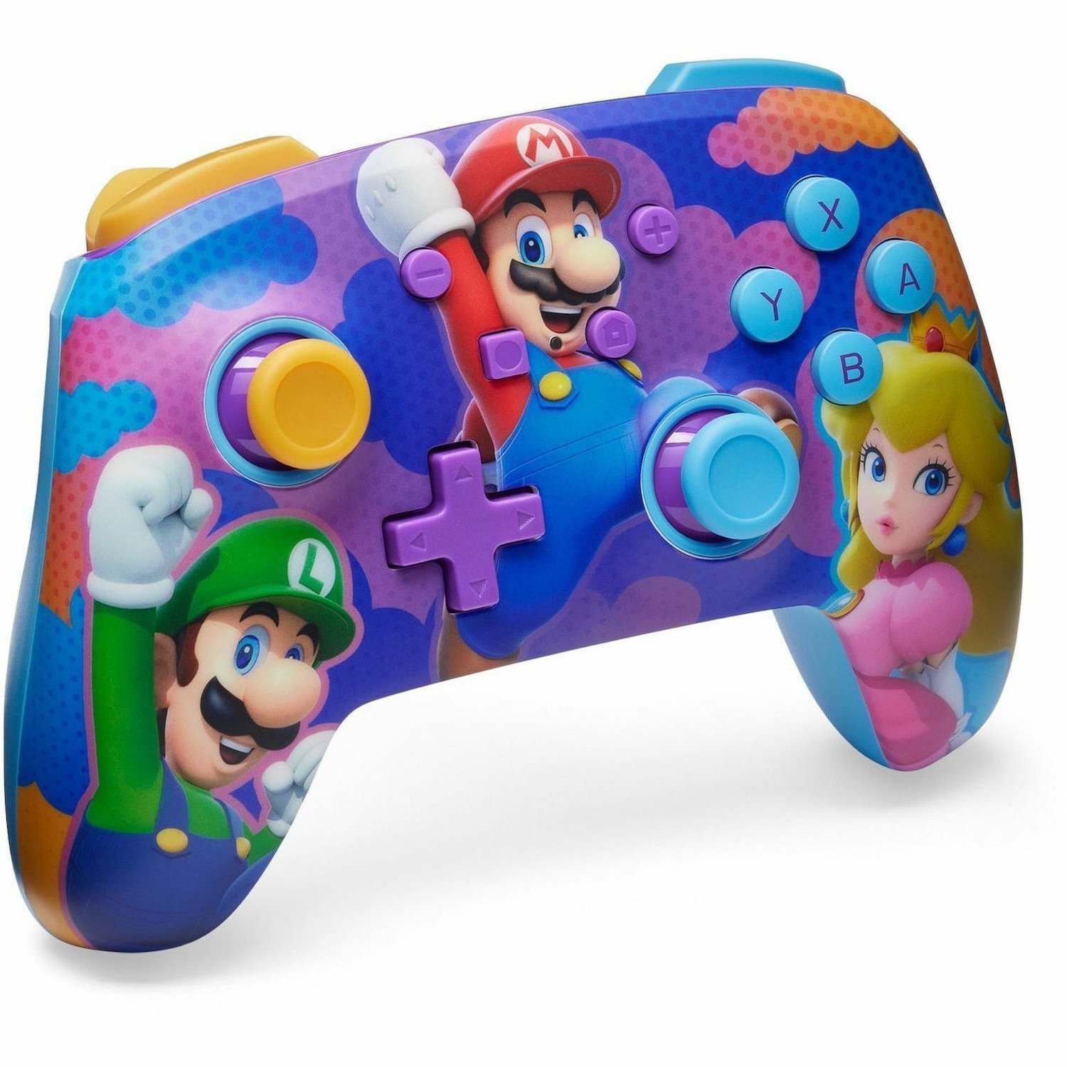 PowerA Enhanced Wireless Controller for Nintendo Switch - Colour Splash Heroes