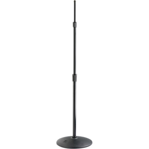 AtlasIED MS43E Fully Adjustable 3 Section Microphone Stand, Ebony