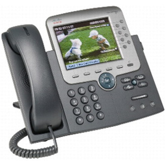 Cisco Unified 7975G IP Phone - Dark Gray, Silver