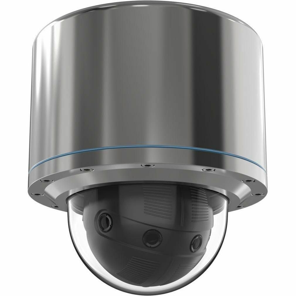 AXIS ExCam XF P3807 8 Megapixel Outdoor Network Camera - Color - Dome - Silver 