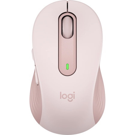 Logitech Signature M650 Wireless Mouse - For Small to Medium Sized Hands, 2-Year Battery, Silent Clicks, Rose