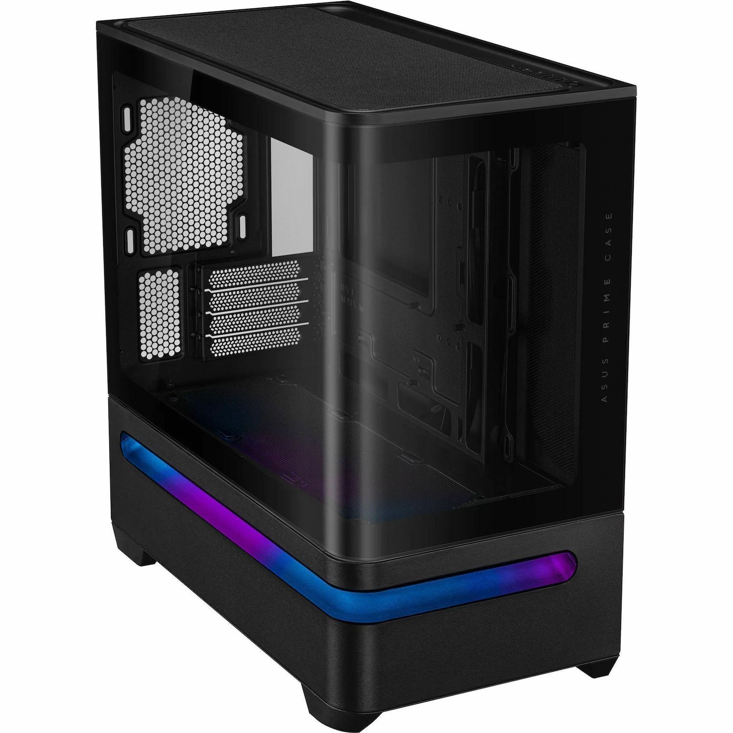 Asus ASUS Prime AP202 Computer Case - Micro ATX, Mini ITX Motherboard Supported - Micro Tower - Tempered Glass - Black