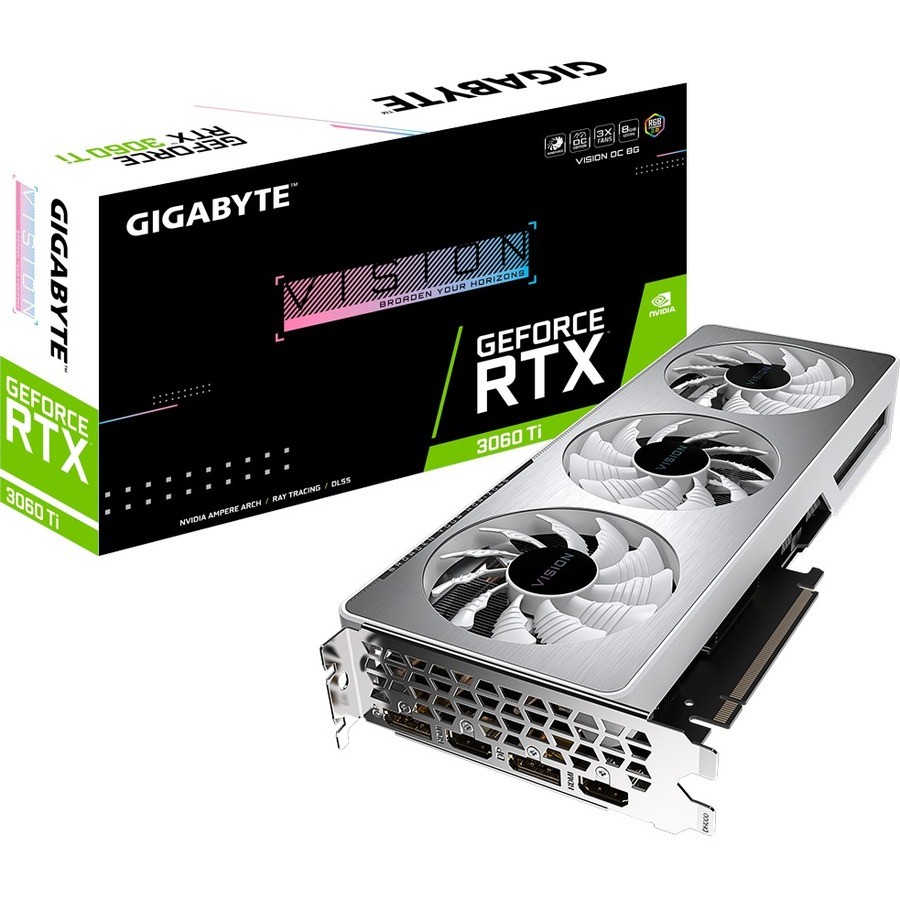 GIGABYTE NVIDIA GeForce RTX 3060 Ti Grafische kaart - 8 GB GDDR6