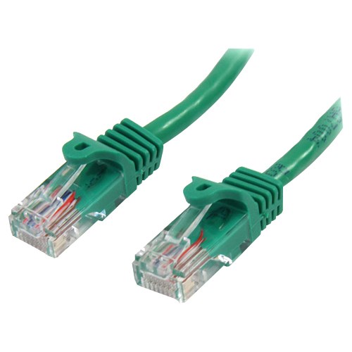 StarTech.com 5 ft Cat5e Green Snagless RJ45 UTP Cat 5e Patch Cable - 5ft Patch Cord