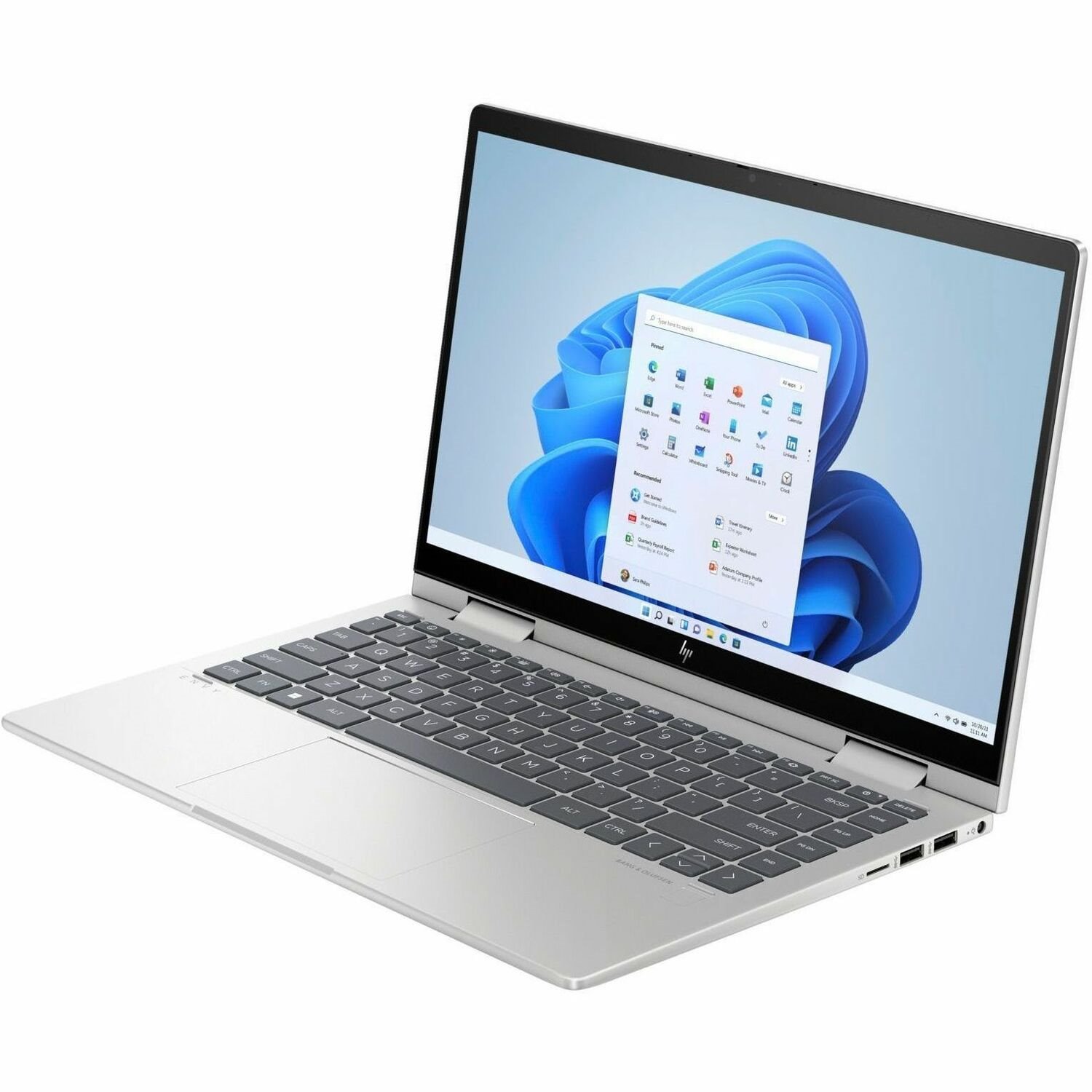 HP ENVY x360 14-es0000 14-es0033dx 14" Touchscreen Convertible 2 in 1 Notebook - Full HD - Intel Core i7 13th Gen i7-1355U - 16 GB - 1 TB SSD - Natural Silver Aluminum