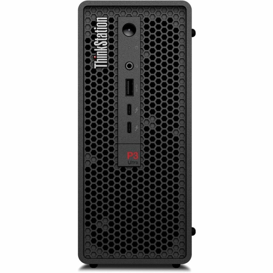 Lenovo ThinkStation P3 Ultra 30HA0066CA Workstation - Intel Core i9 14th Gen i9-14900K - vPro Technology - 32 GB - 1 TB SSD - Ultra Small - Black