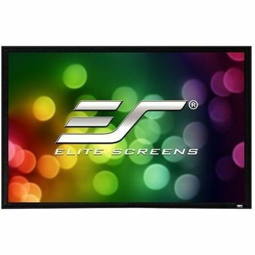 Elite Screens Elite Sable Frame 2 Matte White Fixed Frame Screen, 105In Diag., 16:9, Viewing S