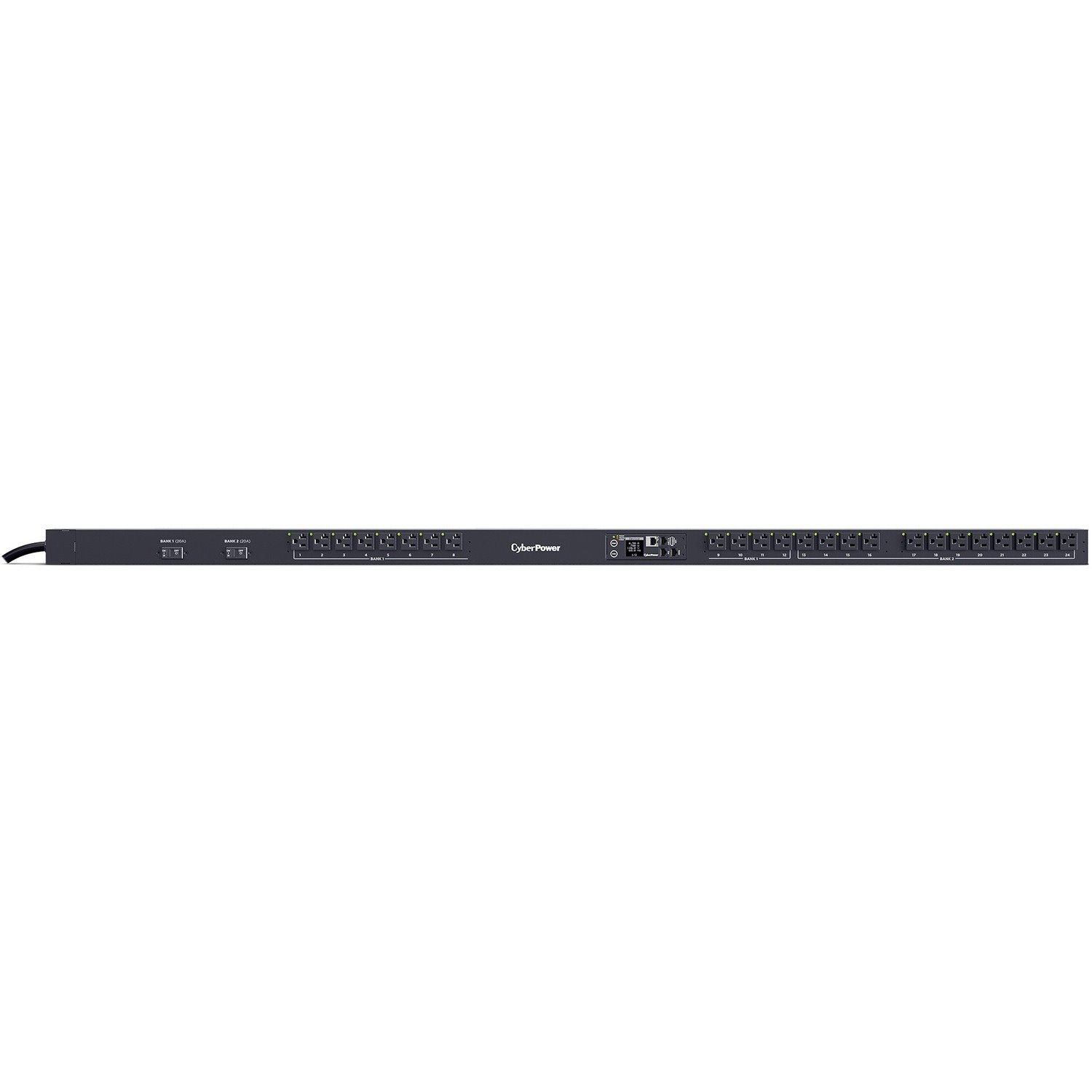 CyberPower PDU41102 Single Phase 100 - 120 VAC 30A Switched PDU