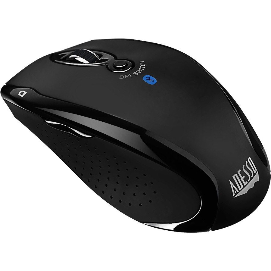 Adesso iMouse S200 Mouse - Bluetooth - Optical - 5 Button(s) - Black - 1 Each