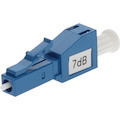 AddOn 2-Pack of 7dB fixed LC Male to LC Female OS1 SMF Simplex Fiber Attenuators