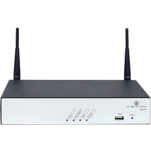 HPE MSR930 Wi-Fi 4 IEEE 802.11n Ethernet Wireless Router