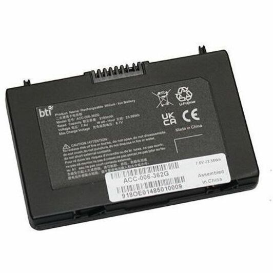 BTI ACC-006-362G-BTI 2-CELL 7.6V LI-ION BATTERY ACC-006-362G