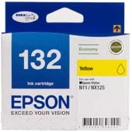 Epson DURABrite Ultra No. 132 Original Inkjet Ink Cartridge - Yellow Pack