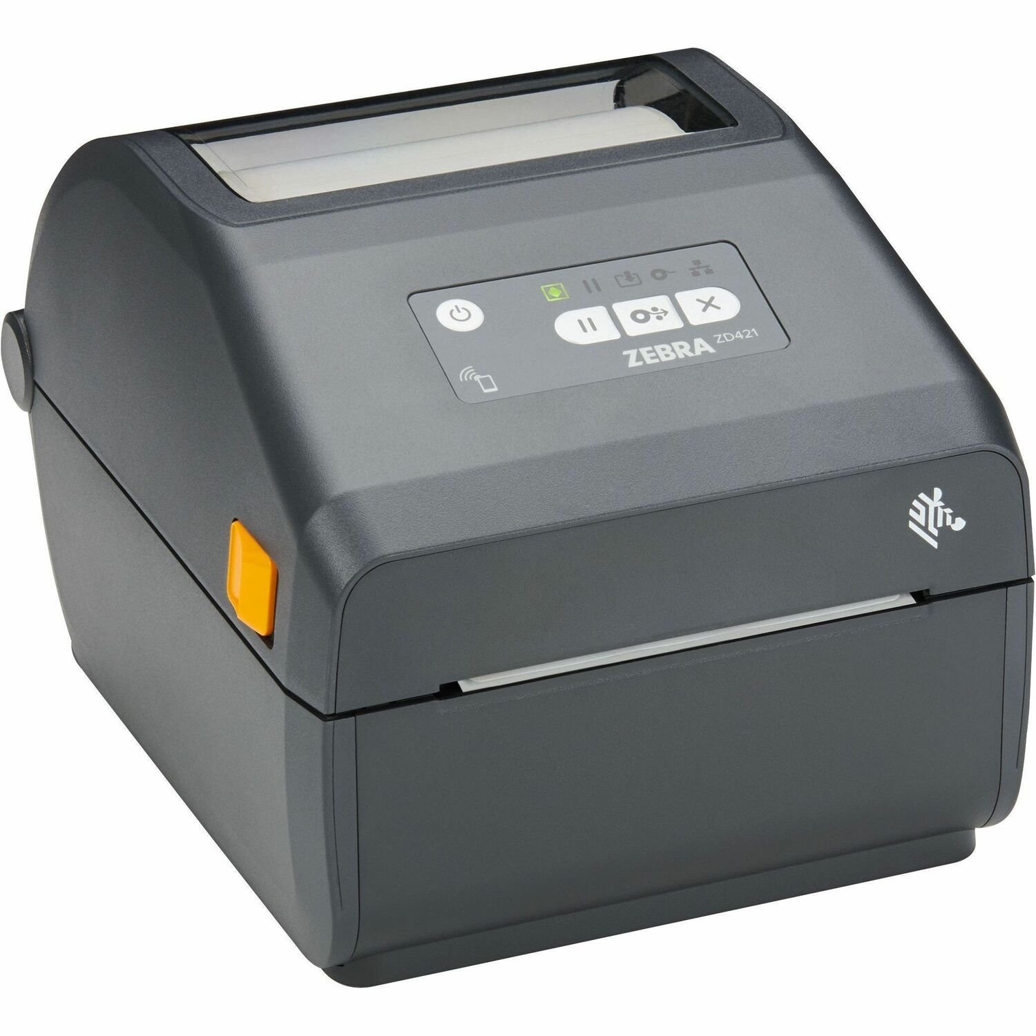Zebra ZD421 Desktop, Retail, Healthcare, Transportation & Logistic, Hospitality, Government Direct Thermal Printer - Monochrome - Label/Receipt Print - Fast Ethernet - USB - USB Host - Bluetooth 5.3 - IEEE 802.11ax Wireless LAN - Near Field Communication (NFC)